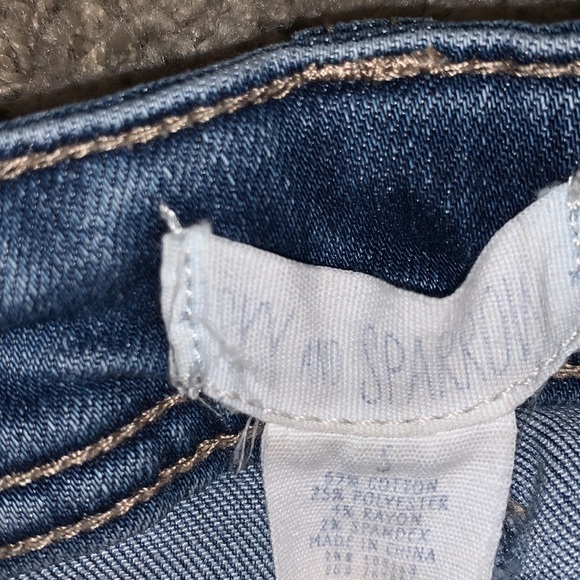 SKY & SPARROW SIZE SMALL VERY CUTE WORN LOOK OVERALLS - Picture 9 of 9